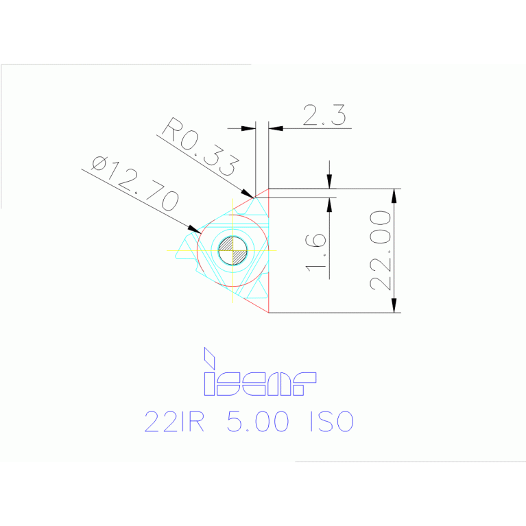 22IR 5.00 ISO IC250