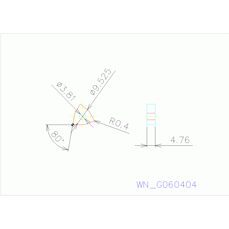 WNMG060404N-SEW AC8115P