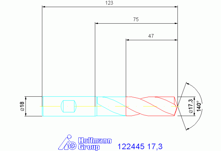 122445 17,3
