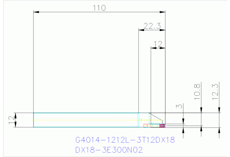 G4014-1212L-3T12DX18