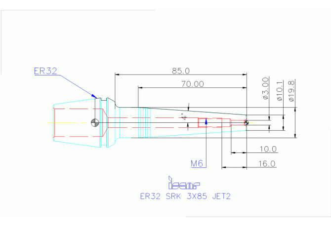 ER32 SRK 3X85 JET2