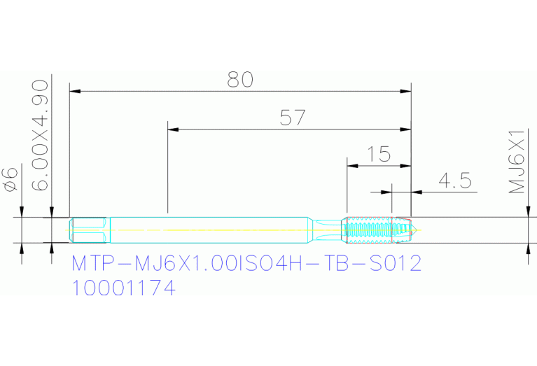 MTP-MJ6X1.00ISO4H-TB-S012