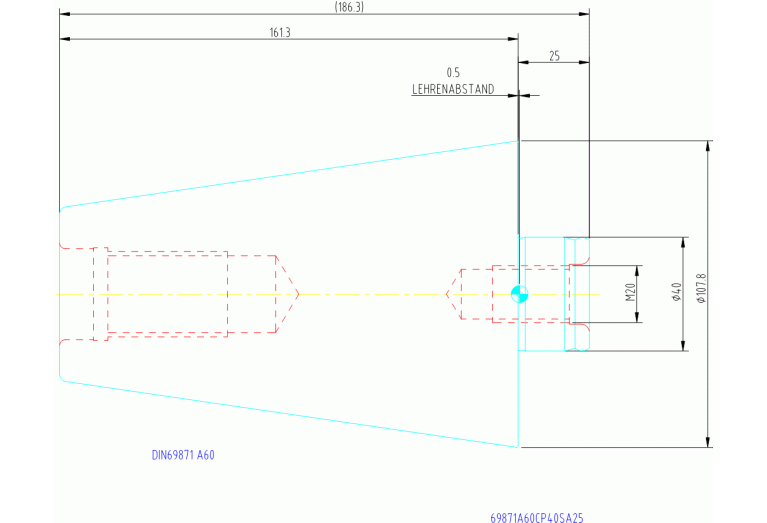 69871A60CP40SA25