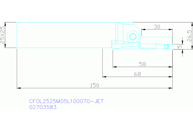 CFOL2525M05L100070-JET