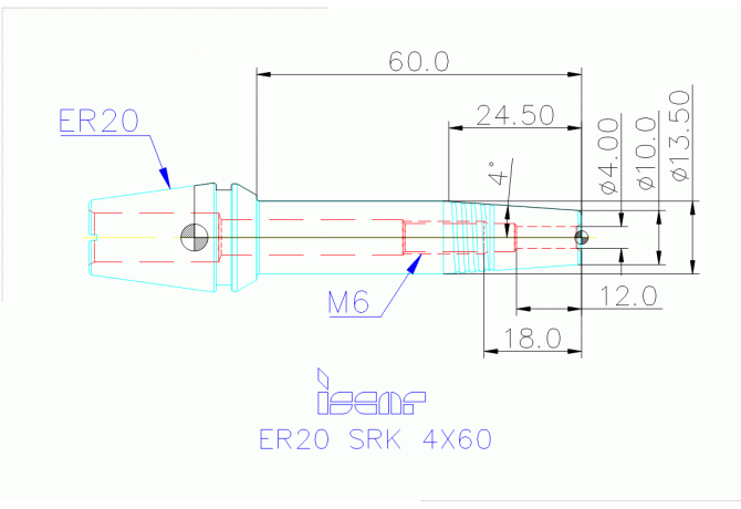 ER20 SRK 4X60