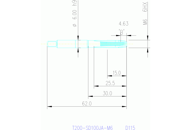 T200-SD100JA-M6 D150
