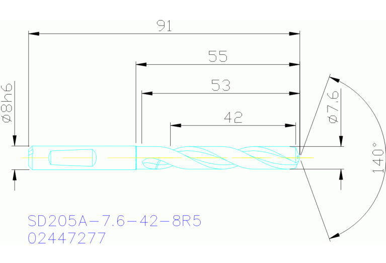 SD205A-7.6-42-8R5