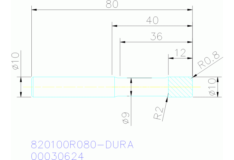 820100R080-DURA