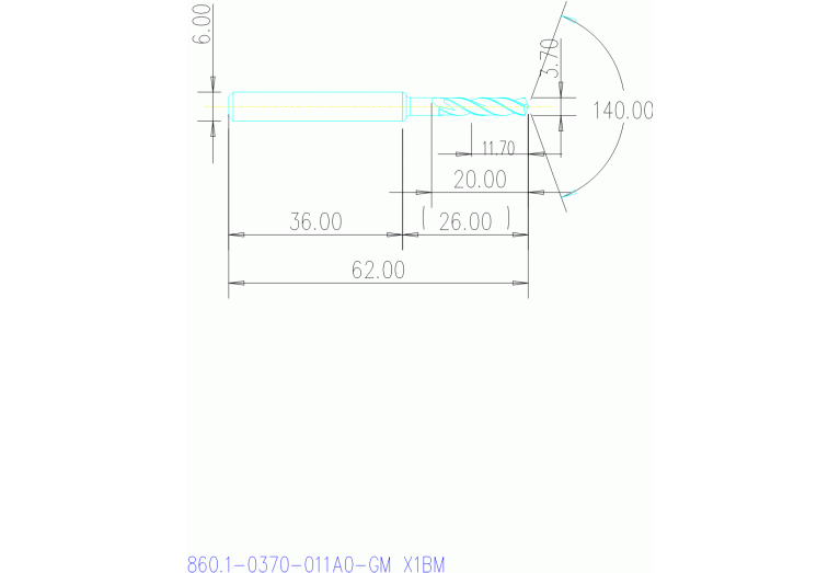 860.1-0370-011A0-GM X1BM