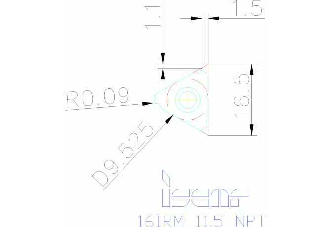 16IRM 11.5 NPT IC908