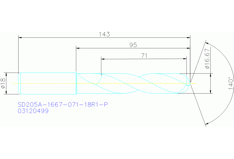 SD205A-1667-071-18R1-P