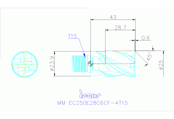 MM EC250E28C6CF-4T15 IC908