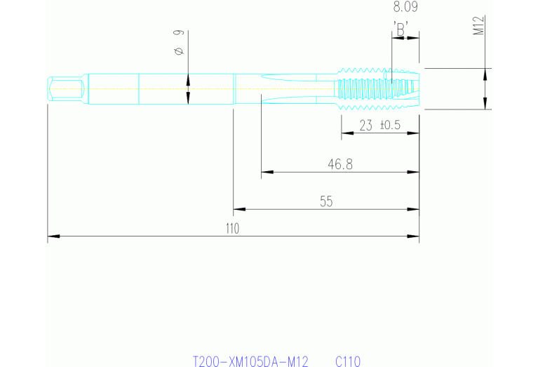 T200-XM105DA-M12 C145