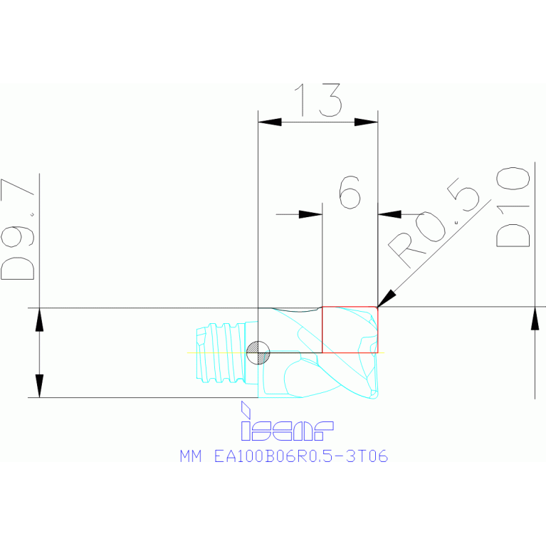 MM EA100B06R0.5-3T06 IC08