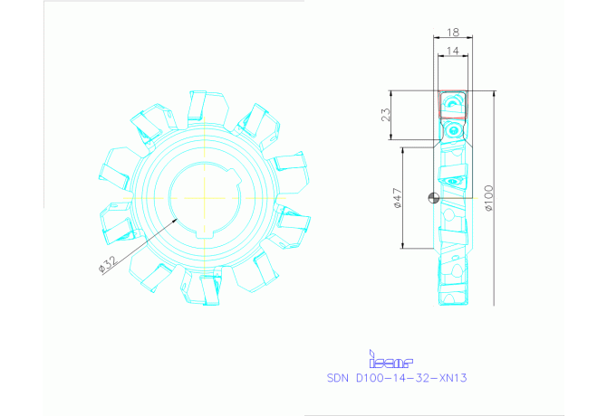 SDN D100-14-32-XN13