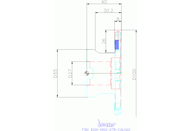 FDN D100-0810-27R-CALN12
