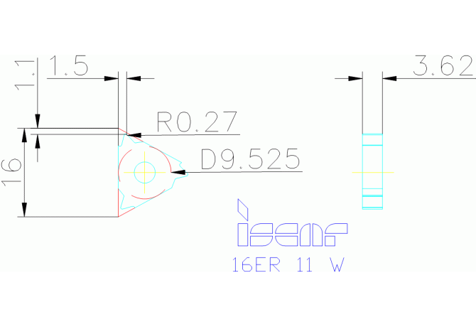 16ER 11 W IC908