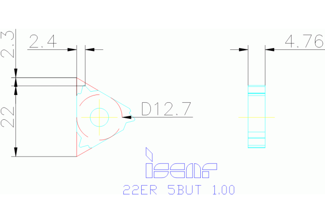 22ER 5 BUT 1.00 IC250