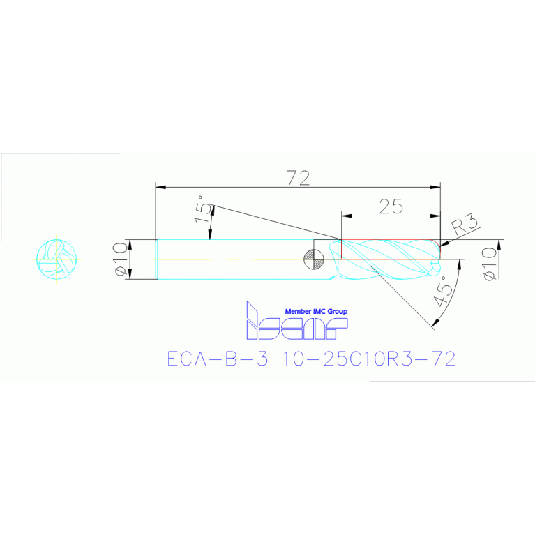 ECA-B-3 10-25C10R3-72 IC08