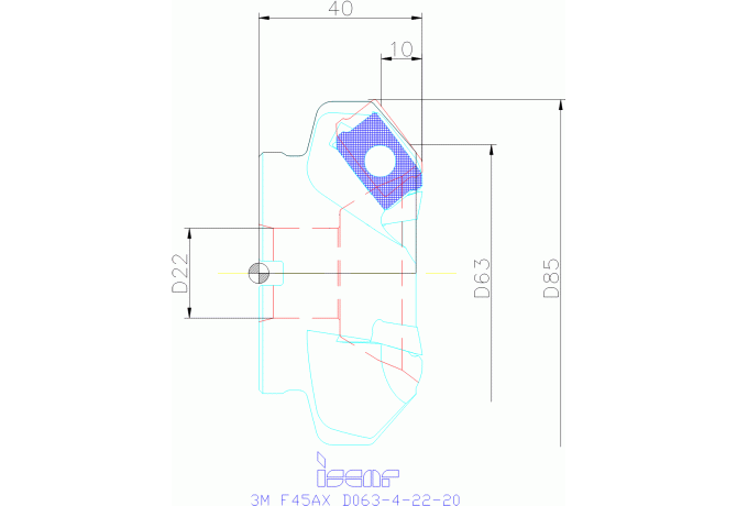 3M F45AX D063-4-22-20
