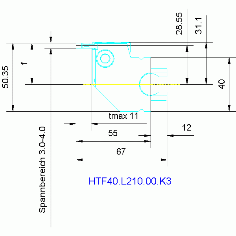 HTF40 L210.00.K3