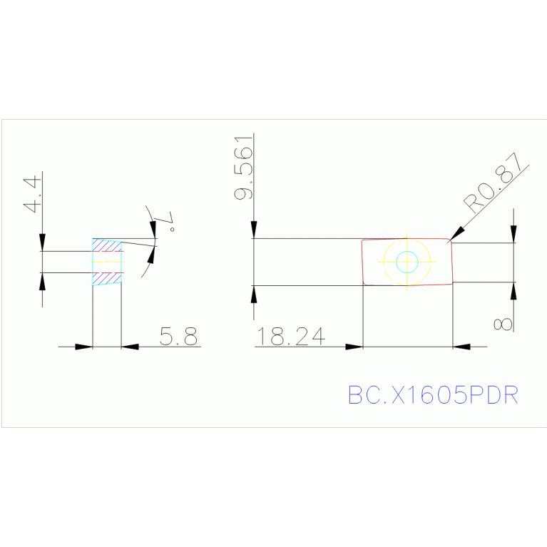 BCGX1605PDR-G55 WPM15G