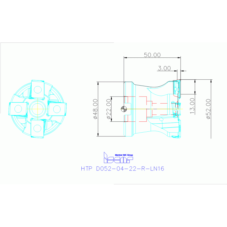 HTP D052-04-22-R-LN16