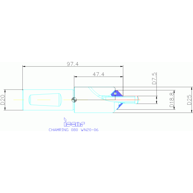 CHAMRING 080-WN20-06