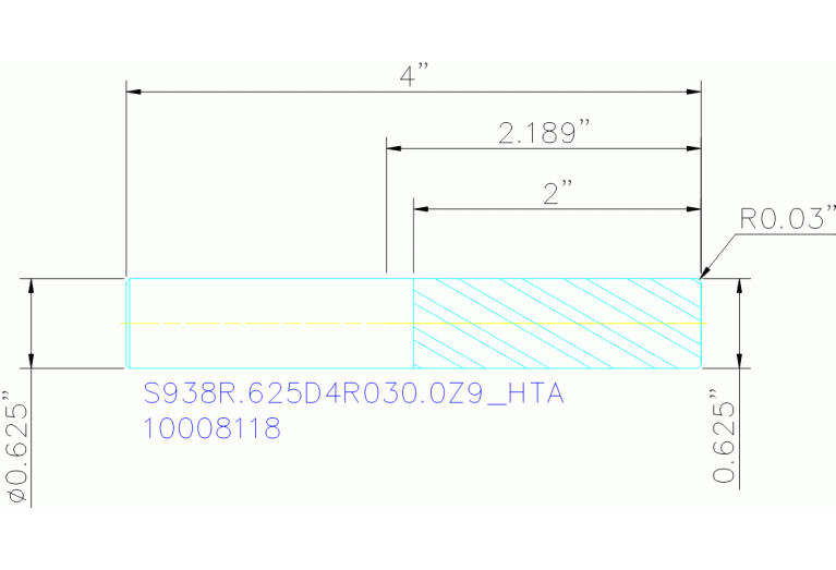 S938R.625D4R030.0Z9 HTA