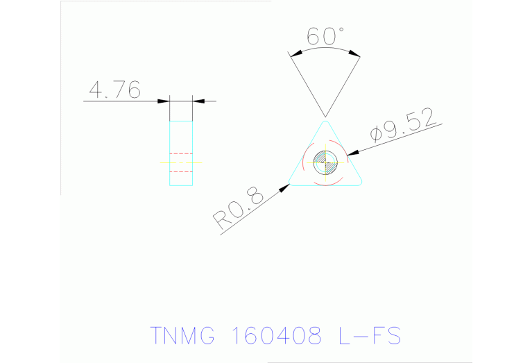 TNMG 160408 L-FS TT8115