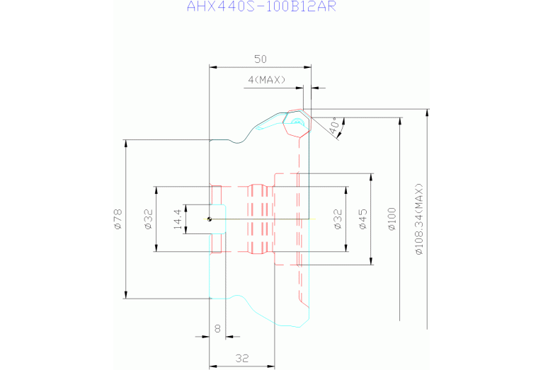 AHX440S-100B12AR