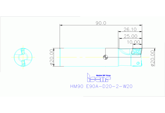 HM90 E90A-D20-2-W20