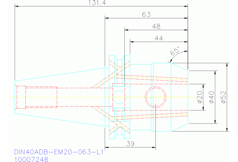 DIN40ADB-EM20-063-L1
