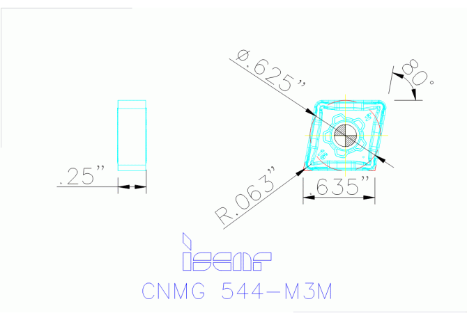 CNMG 160616-M3M IC6015