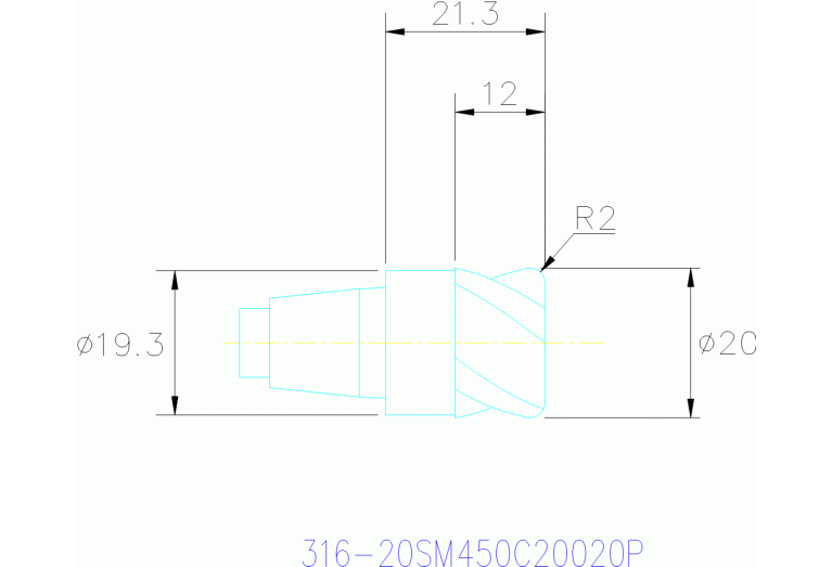 316-20SM450C20020P 1030
