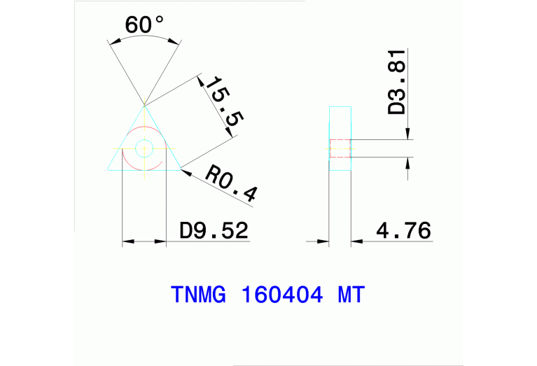 TNMG 160404 MT TT8125