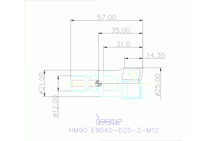 HM90 E90AD-D25-2-M12