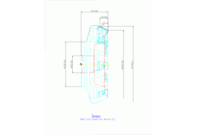 T465 FLN D160-07-40-R-22