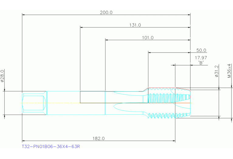 T32-PN01B06-36X4-63R