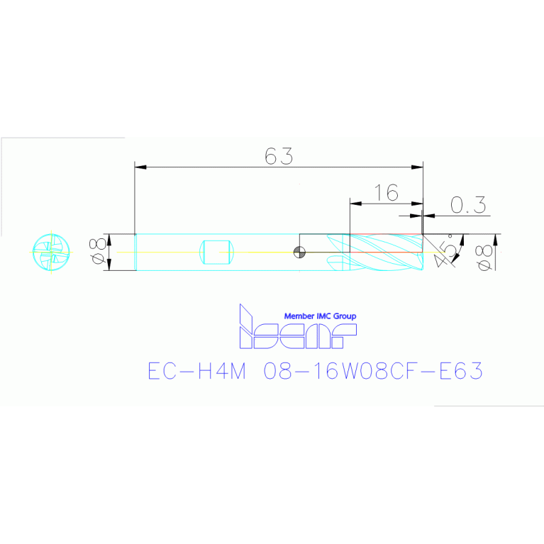 EC-H4M 08-16W08CF-E63 IC900