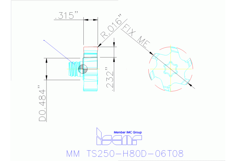 MM TS250-H80D-06T08 IC908