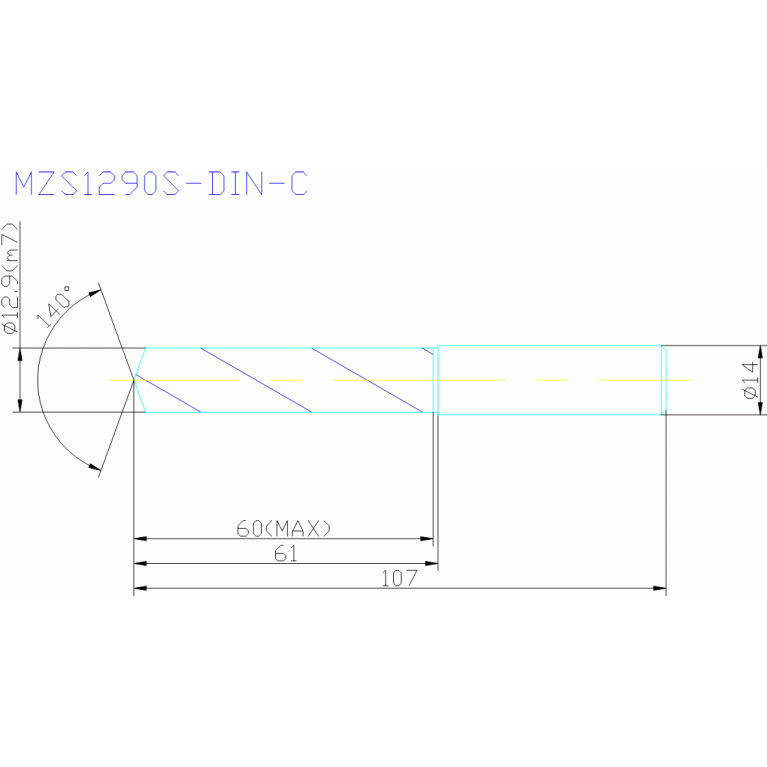 MZS1290S-DIN-C GP20M