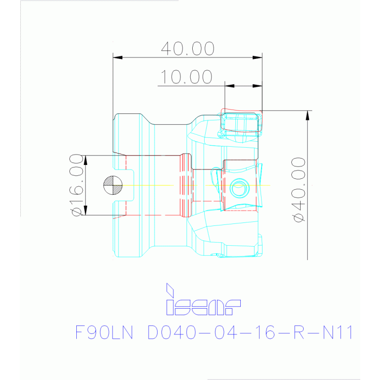 F90LN D040-04-16-R-N11