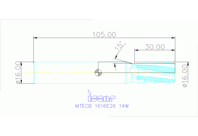 MTECB 1616E26 14W IC908
