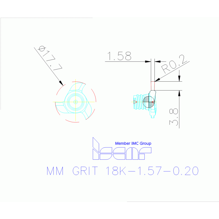 MM GRIT 18K-1.57-0.20 IC528