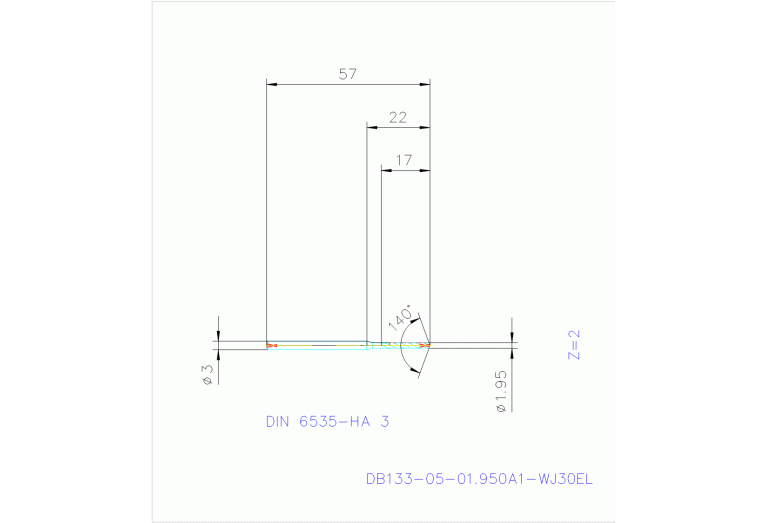 DB133-05-01.950A1-WJ30EL