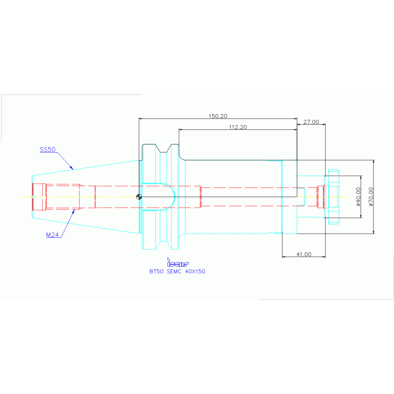 BT50 SEMC 40X150