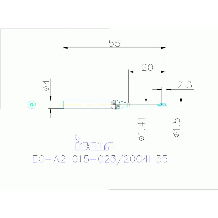 EC-A2 015-023/20C4H55 IC702