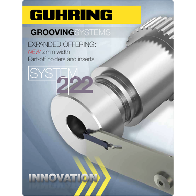 [EN] Grooving systems - Expanded offering: NEW 2mm Width Part-Off Holders and Inserts 2022