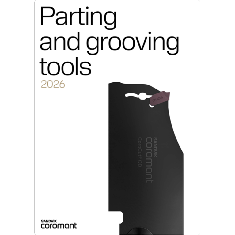 [EN] Parting and grooving tools catalogue 2026
